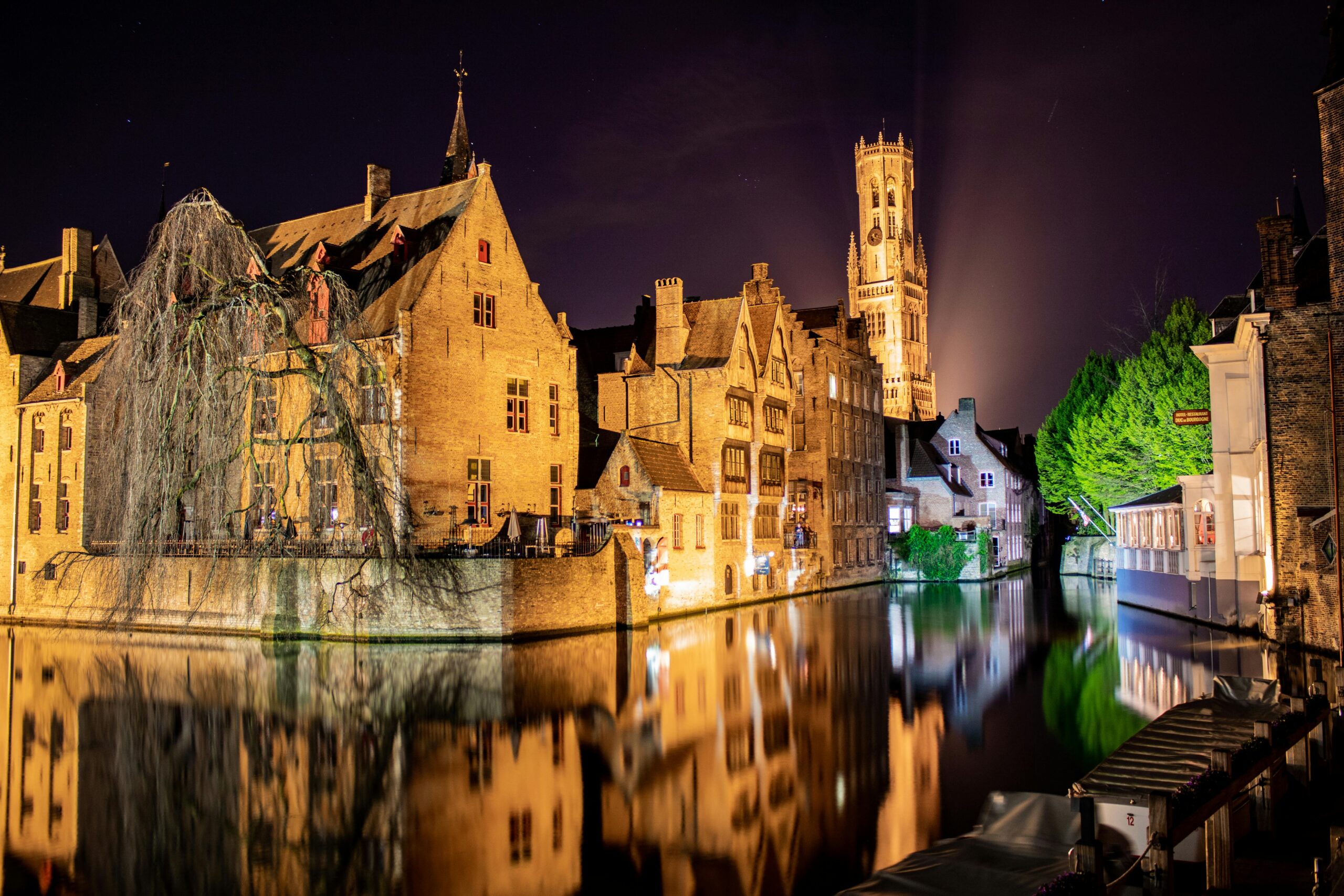 Brugge in België 